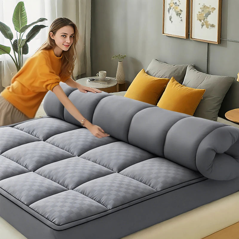 HGETVE Extra Thick Mattress Topper 1000Gsm Cooling Breathable Machine Washable