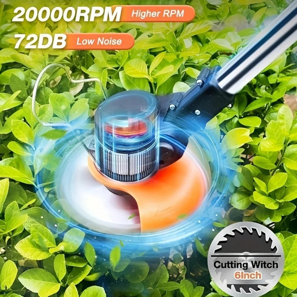 Cordless Lawn Trimmer Edger And Brush Cutter Weed Cutter