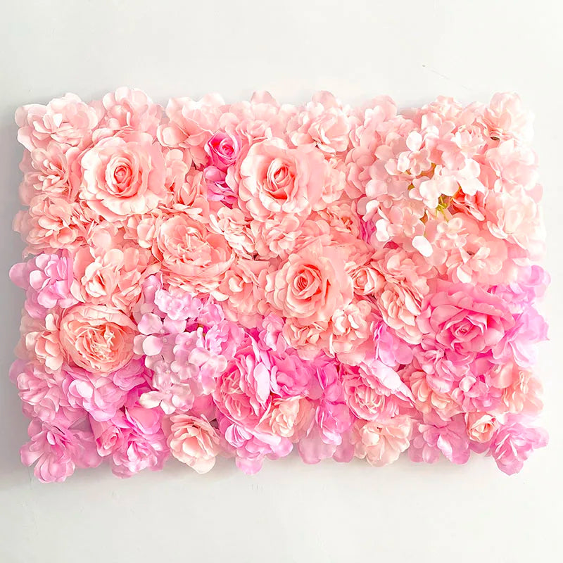 Meihon Artificial Rose Flower Wall Panel Wedding Decor