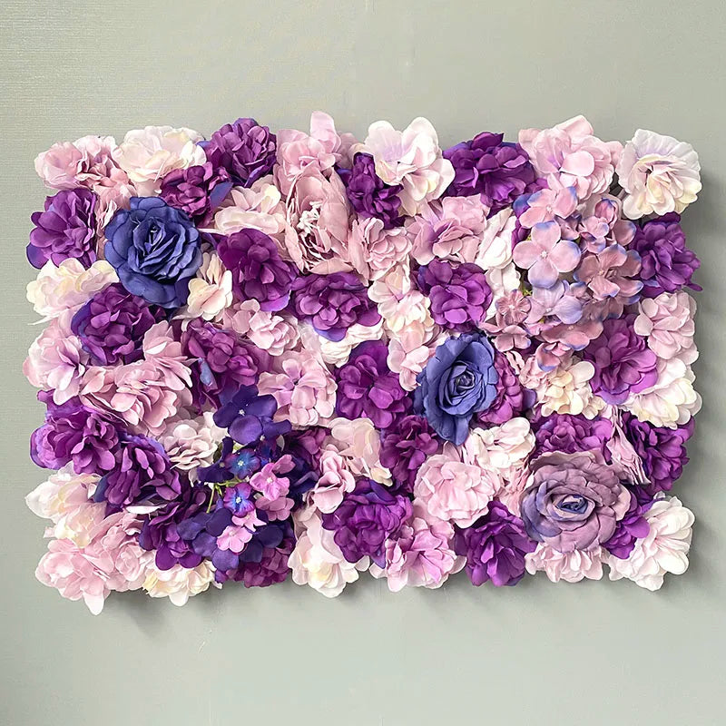 Meihon Artificial Rose Flower Wall Panel Wedding Decor
