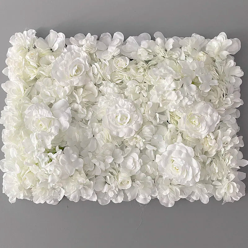 Meihon Artificial Rose Flower Wall Panel Wedding Decor