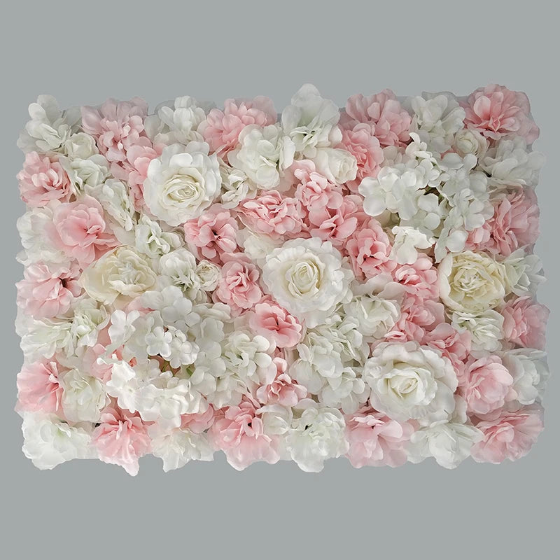 Meihon Artificial Rose Flower Wall Panel Wedding Decor