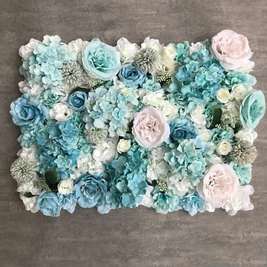 Meihon Artificial Rose Flower Wall Panel Wedding Decor