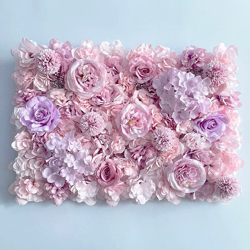 Meihon Artificial Rose Flower Wall Panel Wedding Decor
