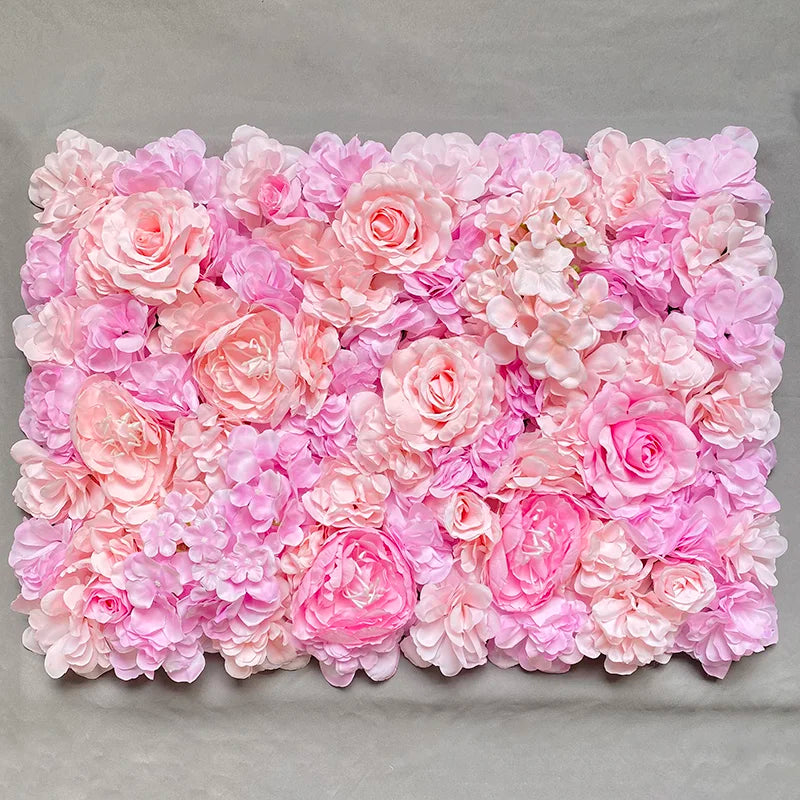 Meihon Artificial Rose Flower Wall Panel Wedding Decor