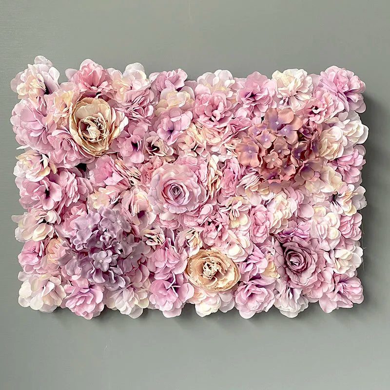 Meihon Artificial Rose Flower Wall Panel Wedding Decor