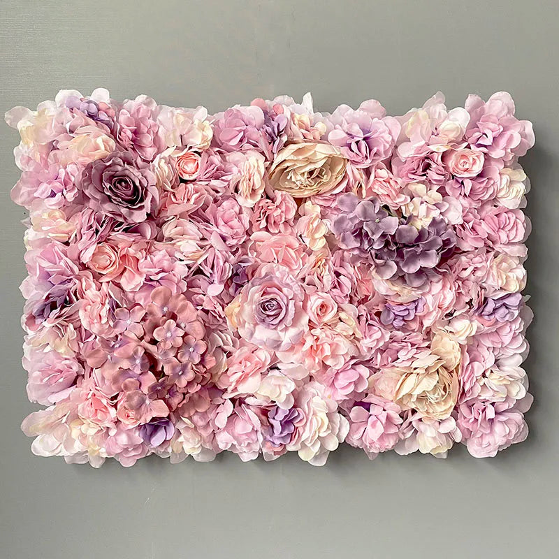 Meihon Artificial Rose Flower Wall Panel Wedding Decor