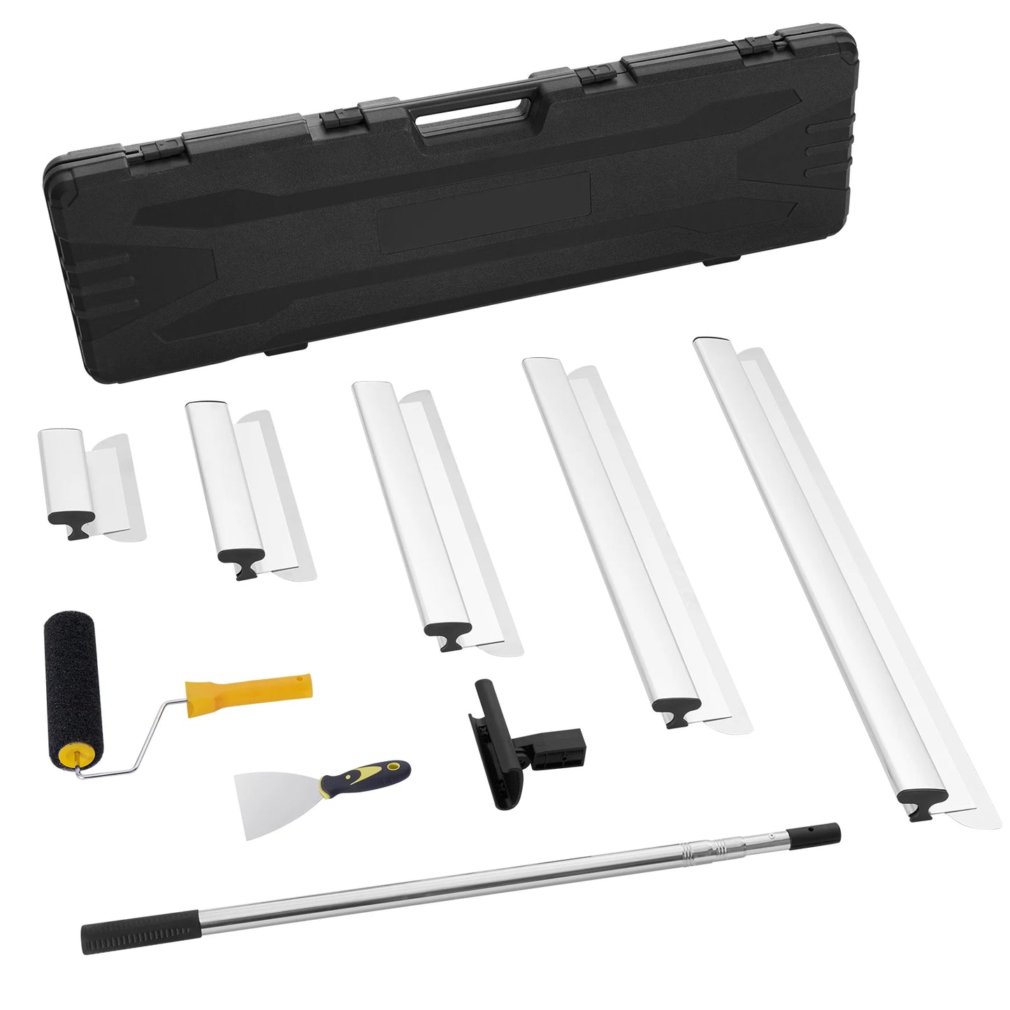 Stainless Steel Drywall Skimming Blade Set With Extension Pole