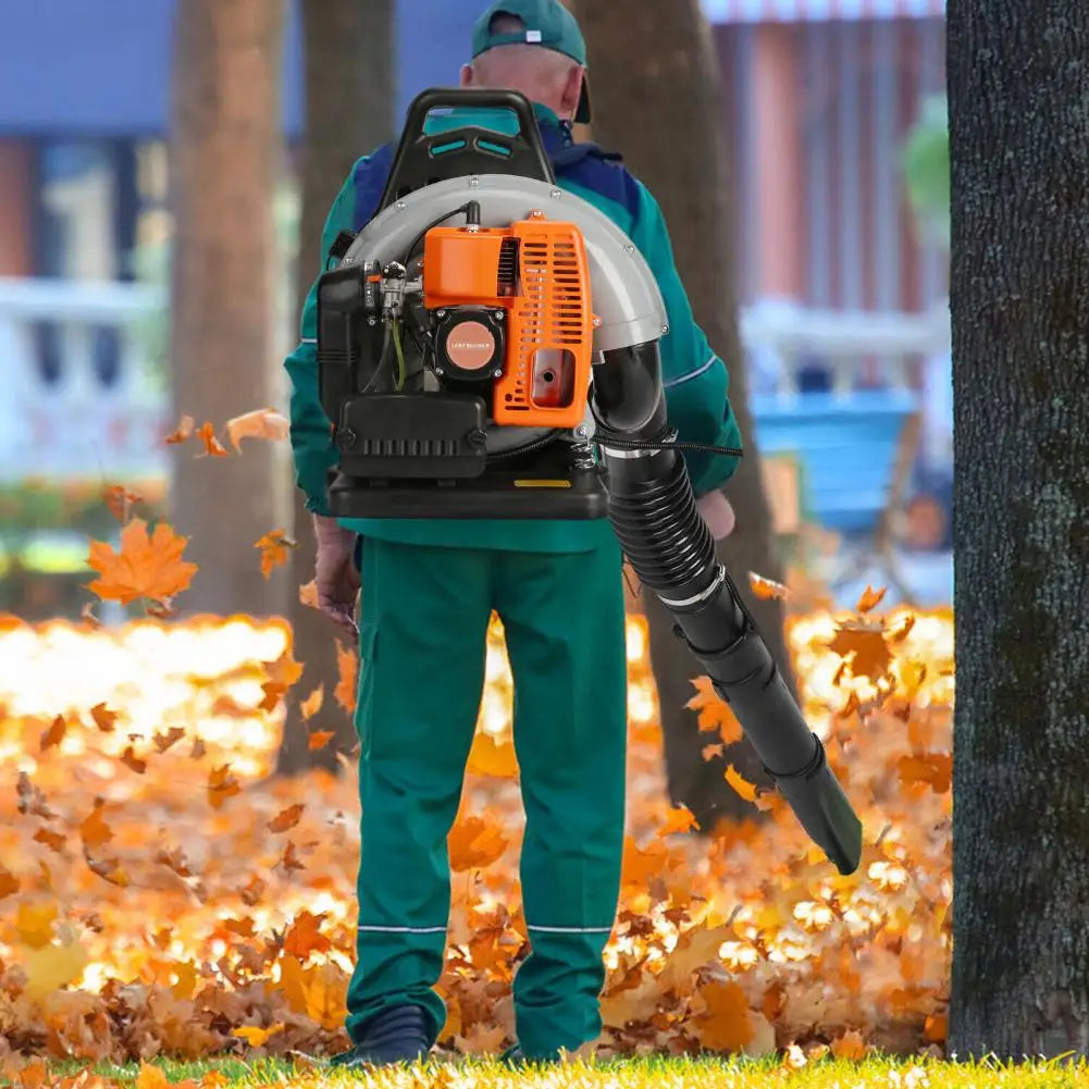 63CC Gas Powered Leaf Blower For Efficient Garden Cleaning