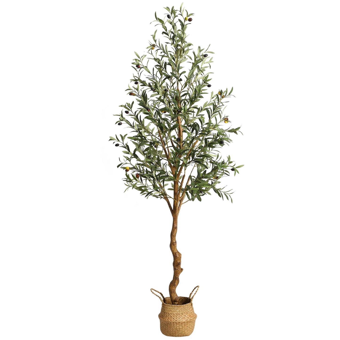 HiMiss Artificial Olive Tree With Pot For Home Garden Decor