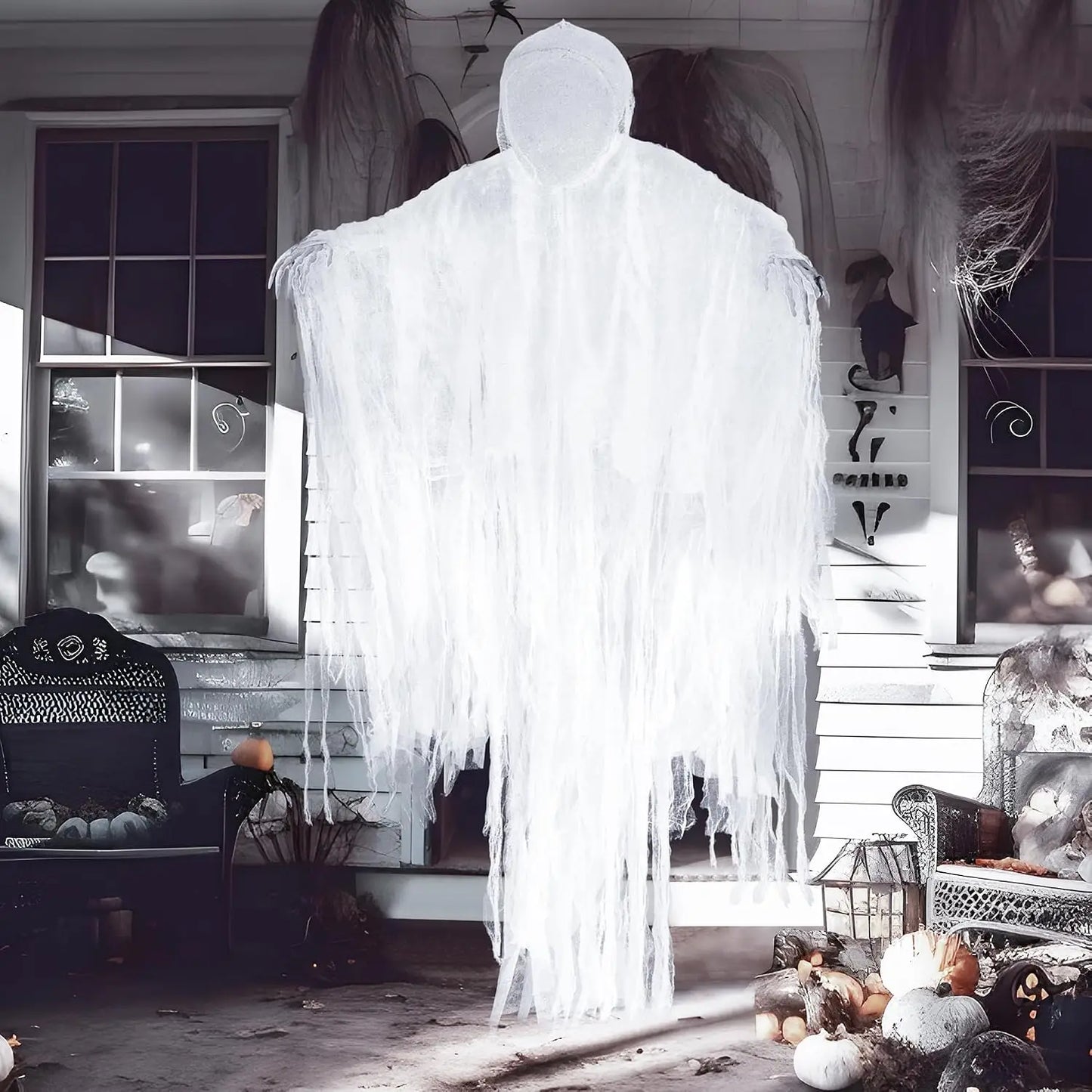 Joyfy Hanging Grim Reaper Halloween Outdoor Decoration