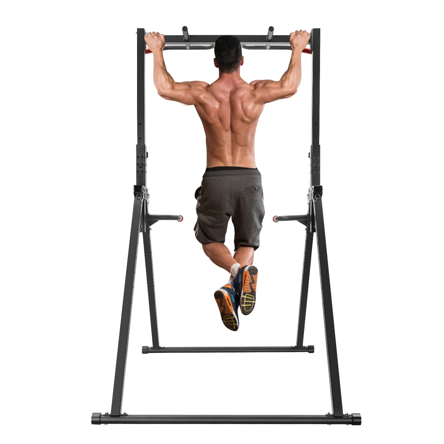 Adjustable Height Power Tower For Pull Ups And Dips 440LBS