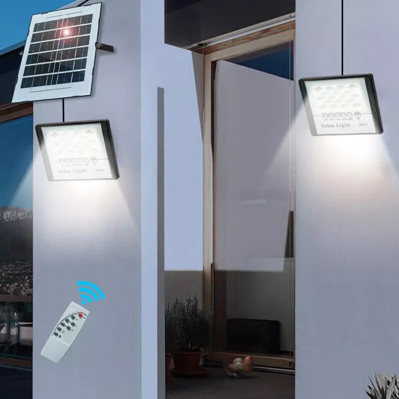 300W LED Solar Street Light Dusk To Dawn Outdoor Light
