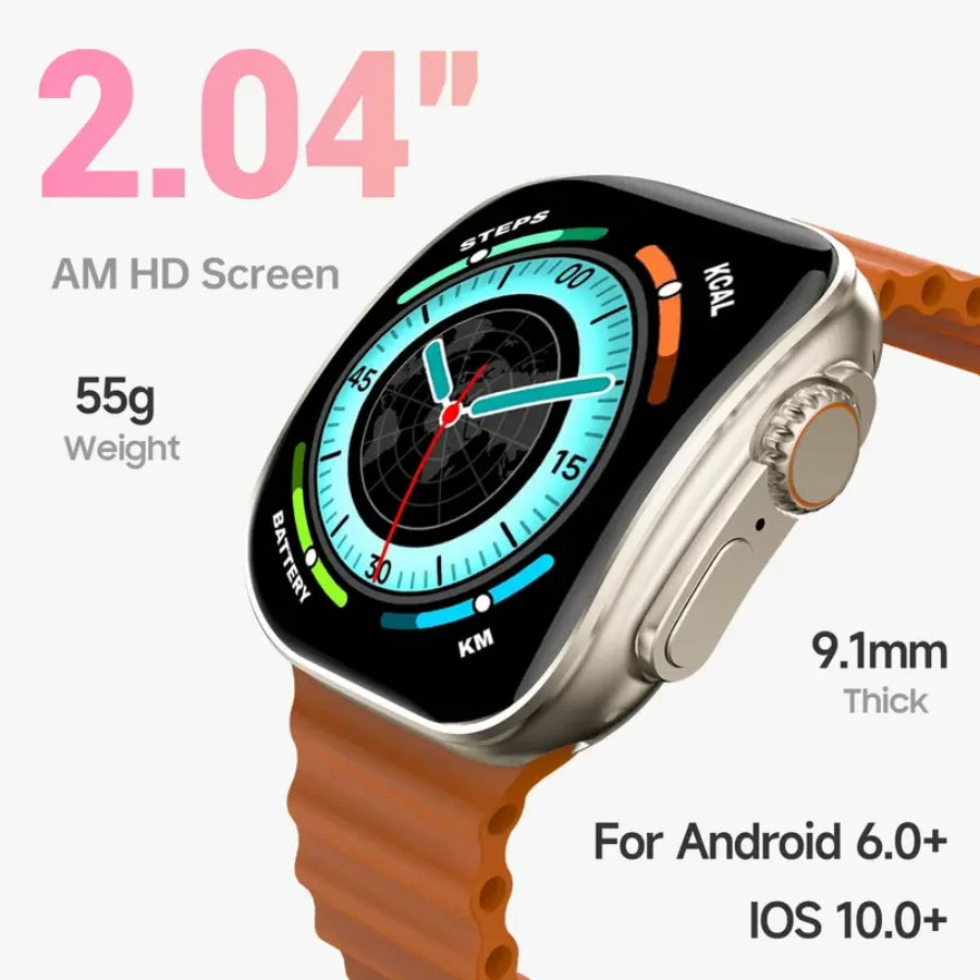 W&O Smartwatch IP67 Waterproof With 100 Sport Modes And Alerts