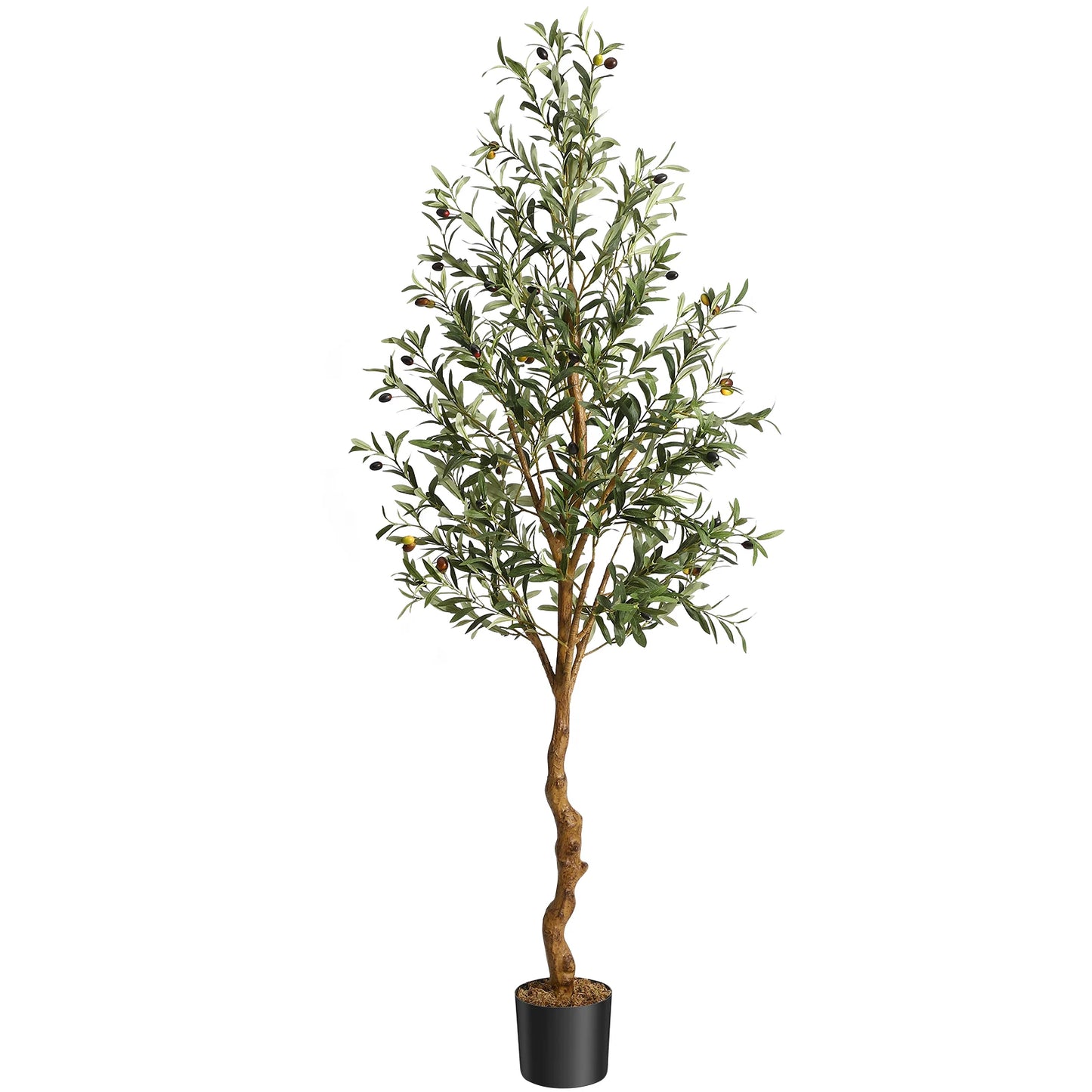 HiMiss Artificial Olive Tree With Pot For Home Garden Decor