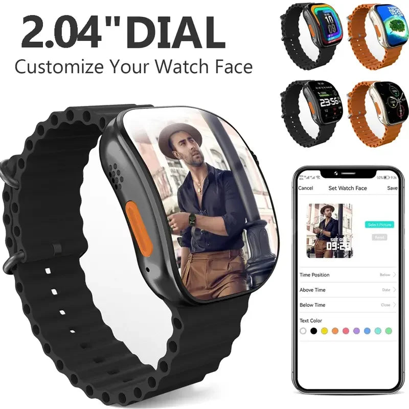 W&O Smartwatch For Women And Men With Calling And Sports