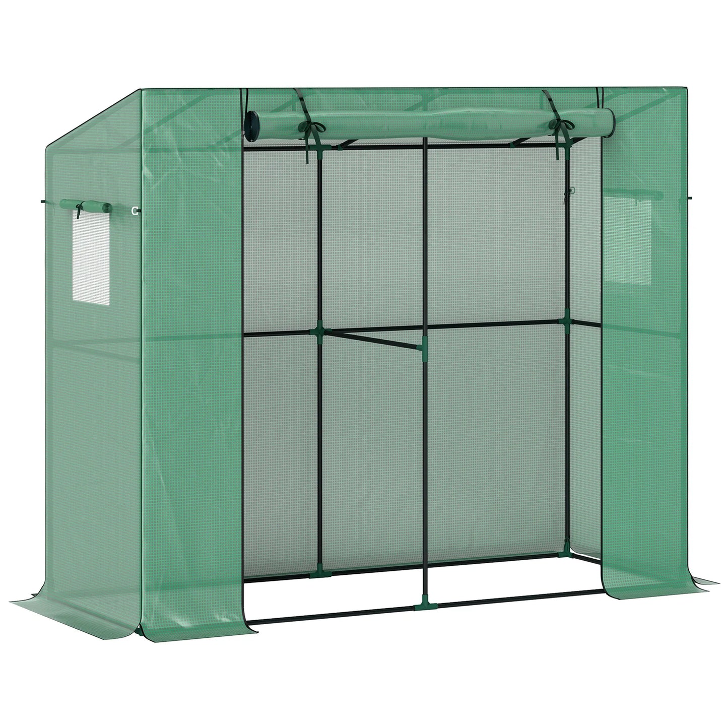 Portable Garden Greenhouse With Reinforced Frame For Plants