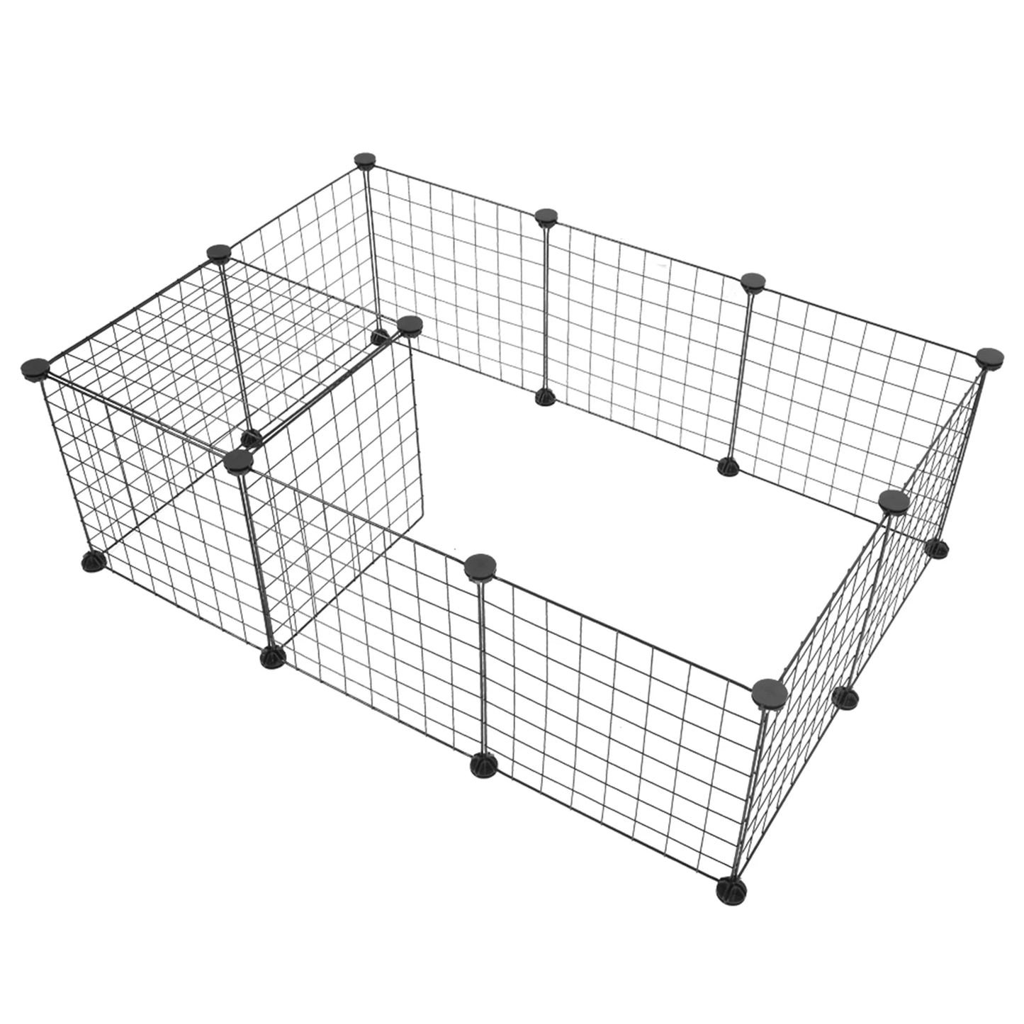 Portable Metal Wire Pet Playpen For Rabbits And Guinea Pigs