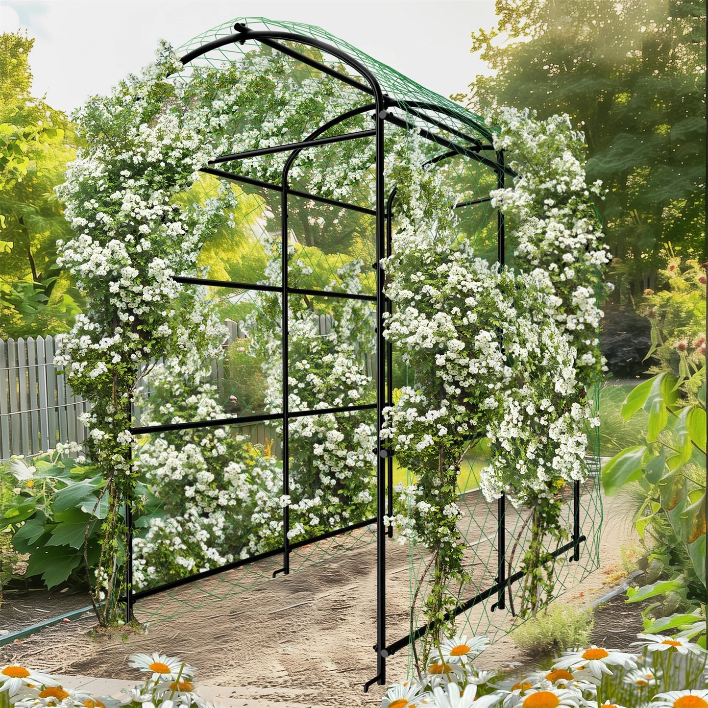 U Shaped Garden Cucumber Trellis For Climbing Plants