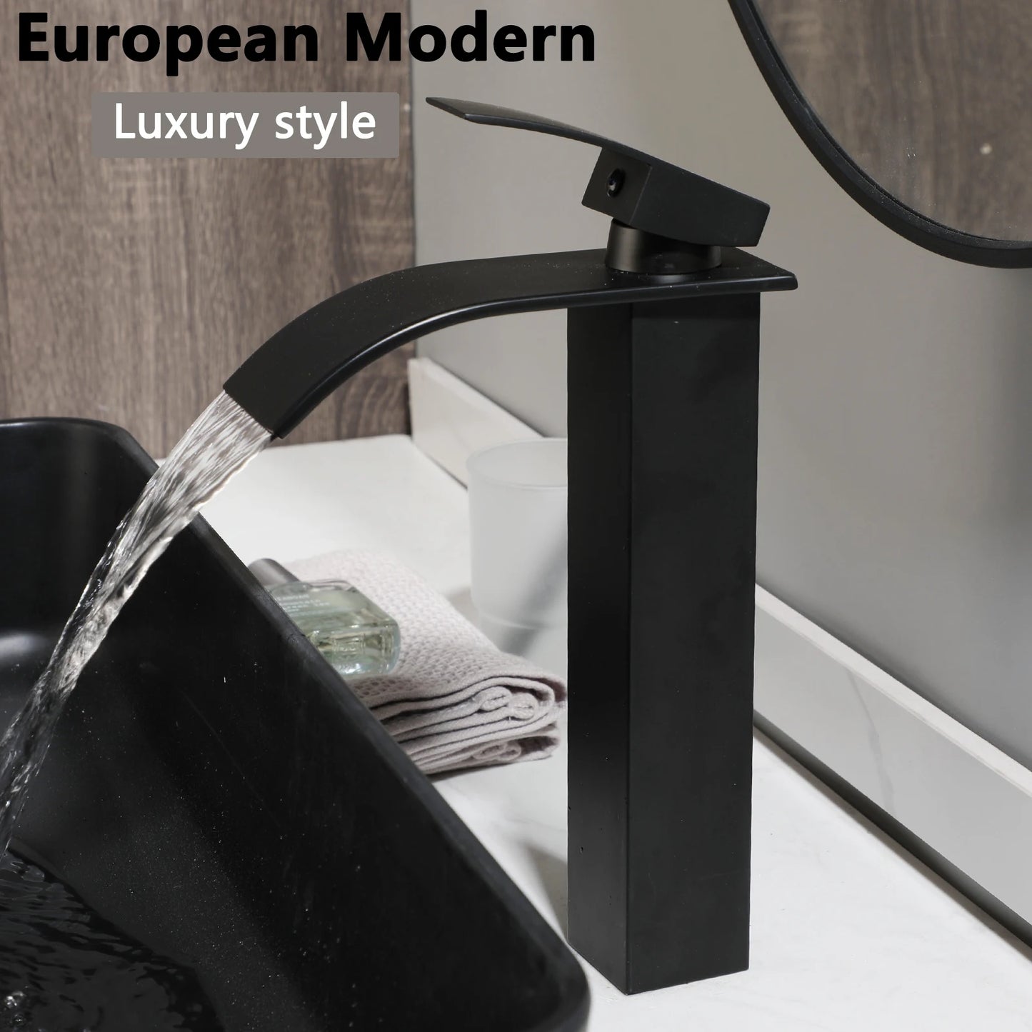 Mekkhalo Contemporary Acrylic Oval Vessel Sink For Bathroom Countertop