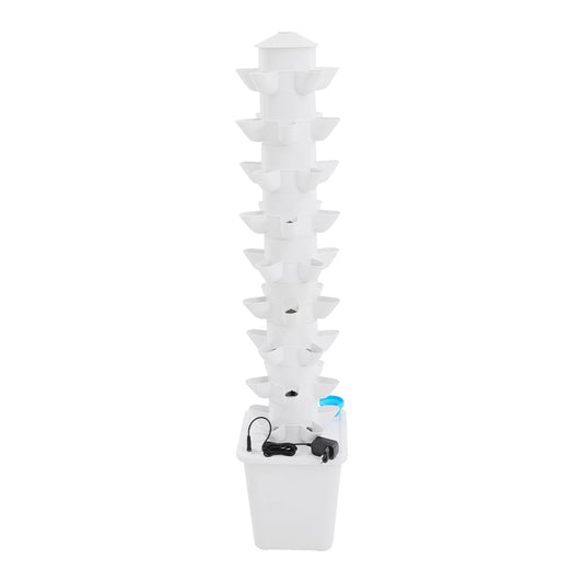 45-Holes Hydroponic Garden Vertical Tower For Balcony And Greenhouse