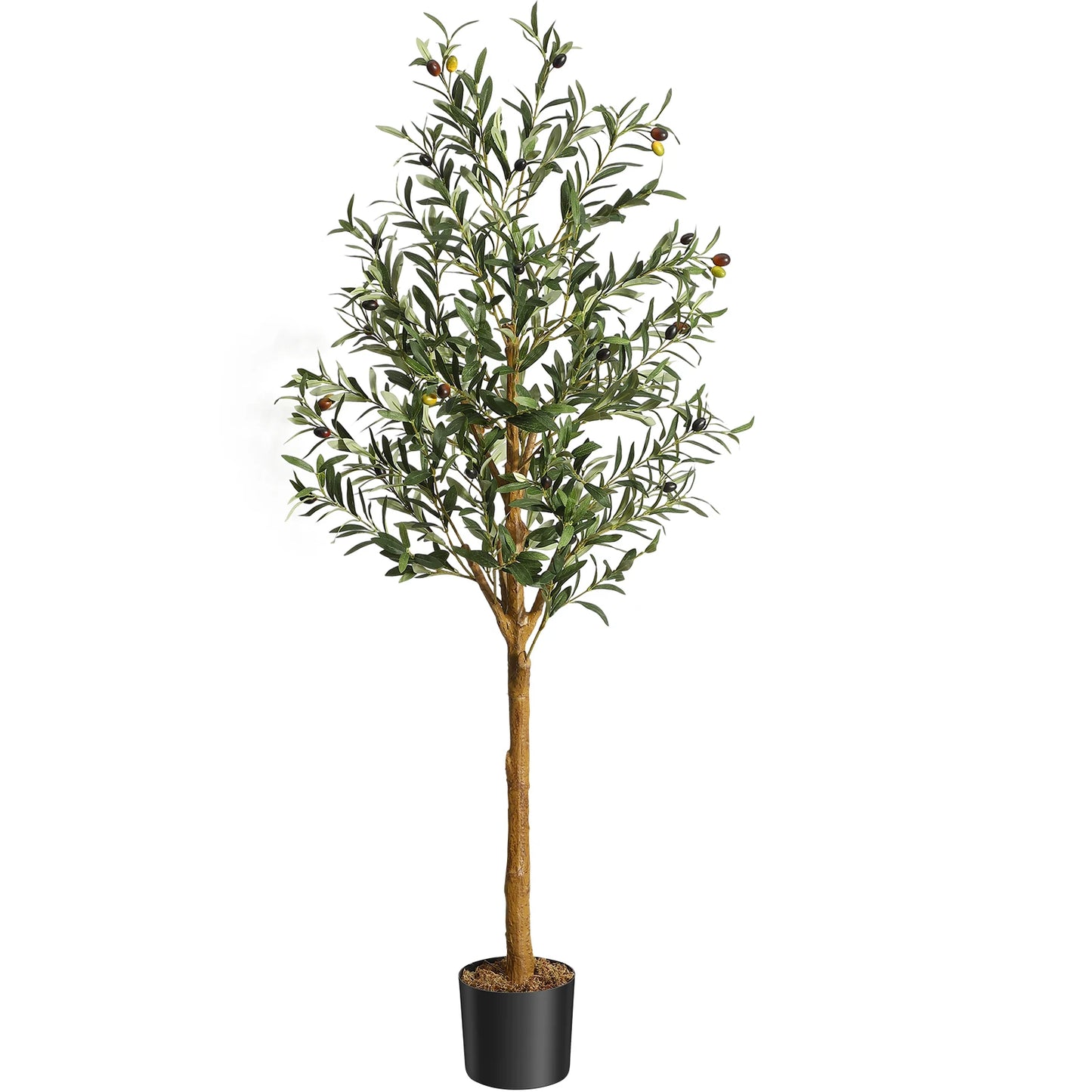HiMiss Artificial Olive Tree With Pot For Home Garden Decor