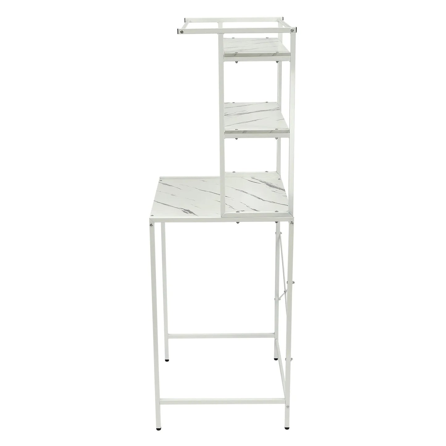 Tri-Tier Over Washer Dryer Storage Shelf For Towel Organizer