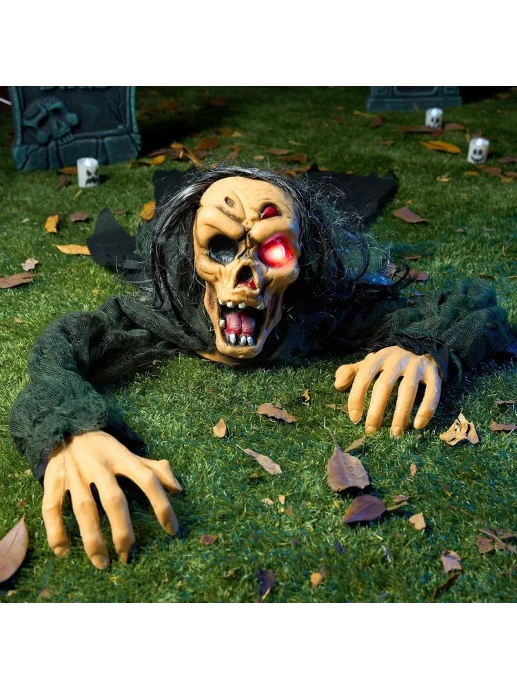 Joyfy Scary Zombie Groundbreaker Halloween Outdoor Decoration Prop