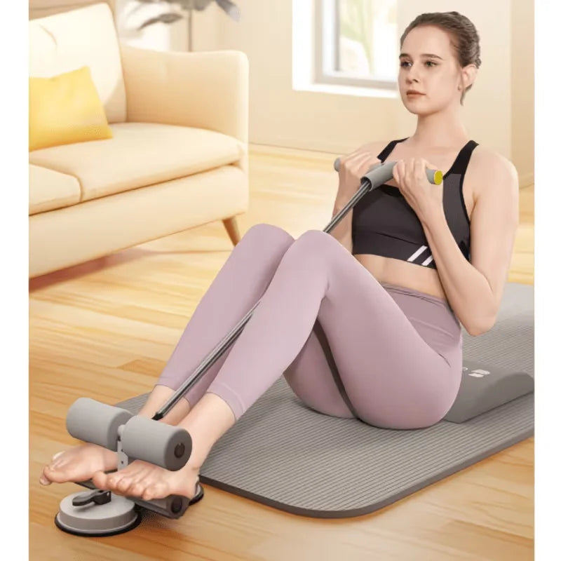 Sit Up Machine With Suction Cups And Resistance Bands