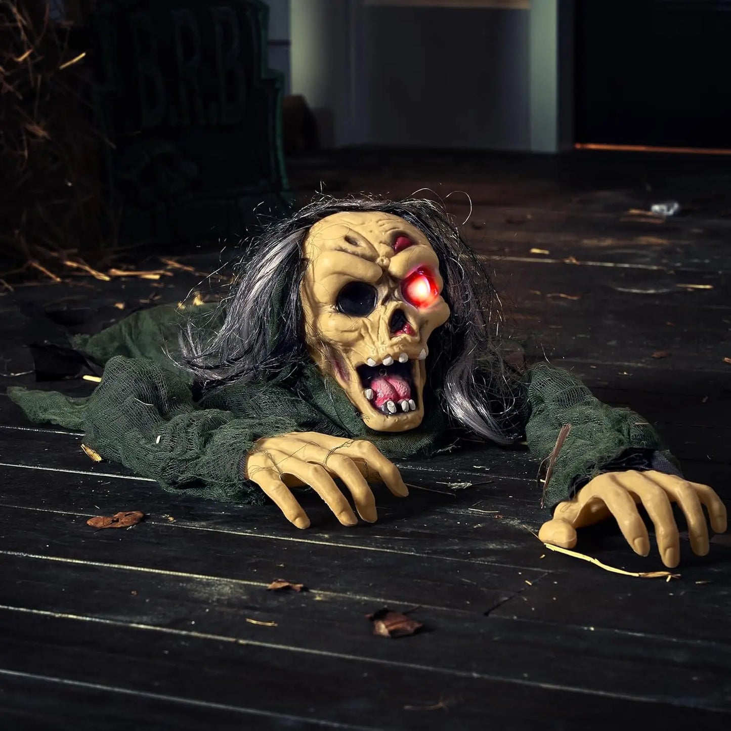 Joyfy Scary Zombie Groundbreaker Halloween Outdoor Decoration Prop