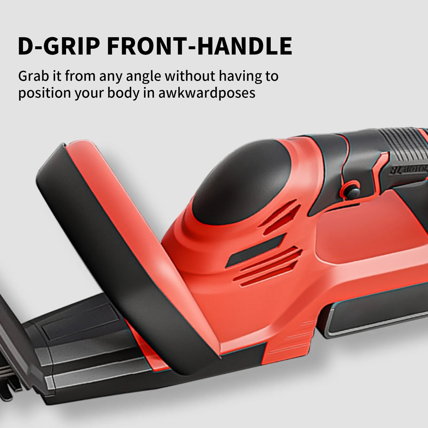 Cordless Hedge Trimmer Battery And Charger Included For Yard Care