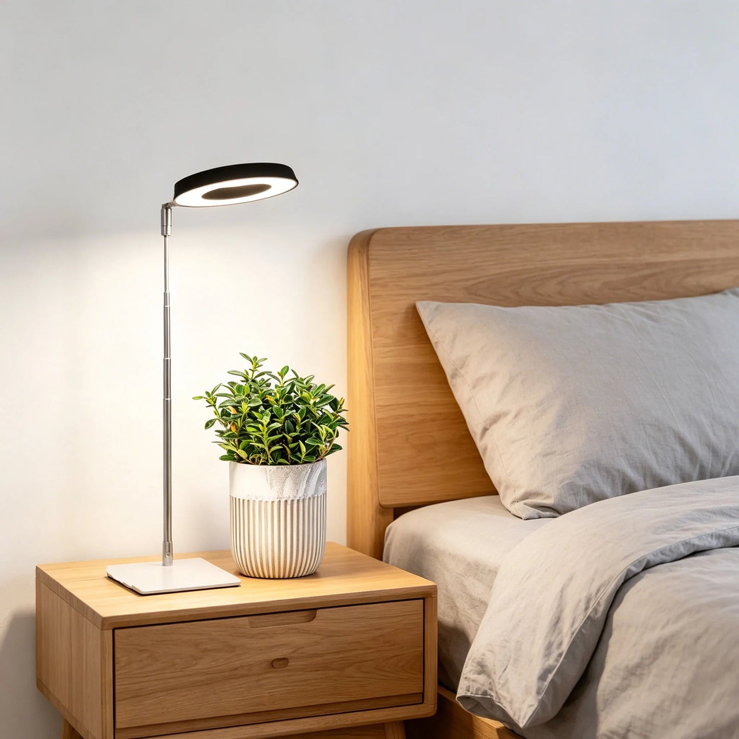 Indoor Full Spectrum LED Plant Growth Lights With Retractable Base