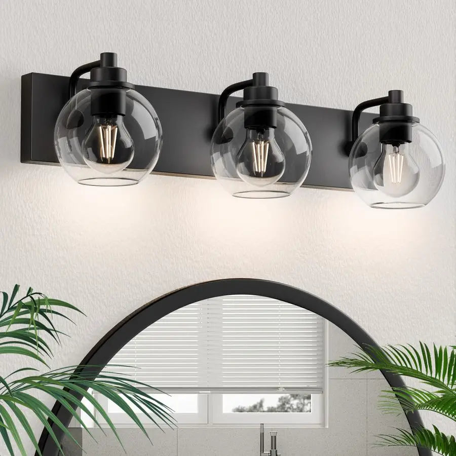 Three Light Modern Vanity Lights For Bathroom Contemporary Style