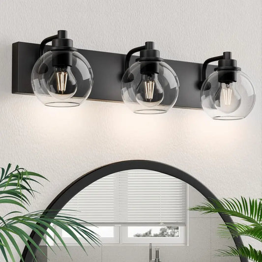 Three Light Modern Vanity Lights For Bathroom Contemporary Style