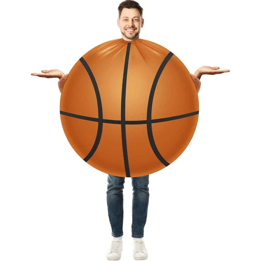 Inflatable Adult Superhero Halloween Party Costume Set
