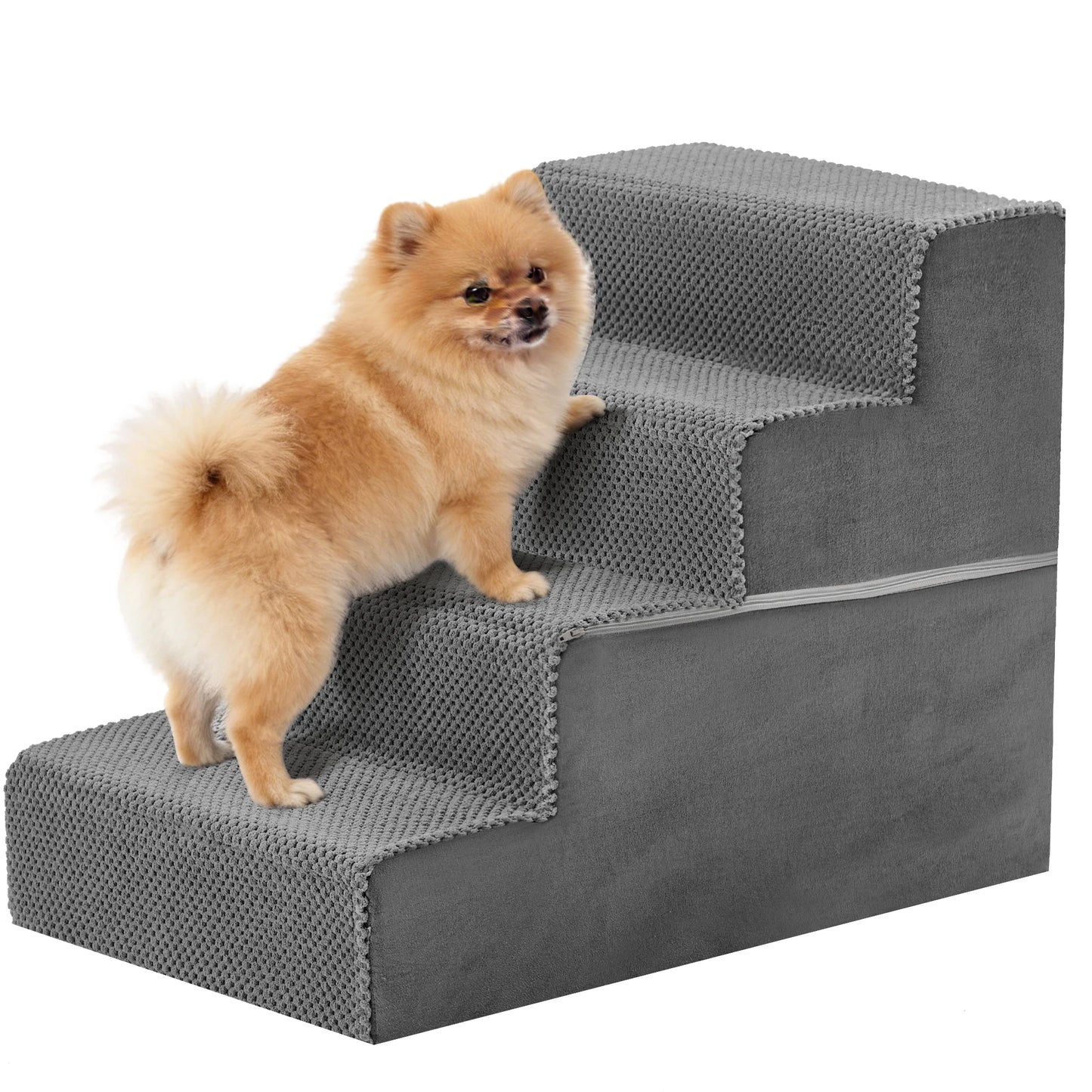 Right Angled Foam Pet Stairs Ramp For Small Dogs Indoor