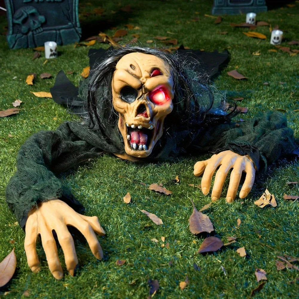 Joyfy Scary Zombie Groundbreaker Halloween Outdoor Decoration Prop