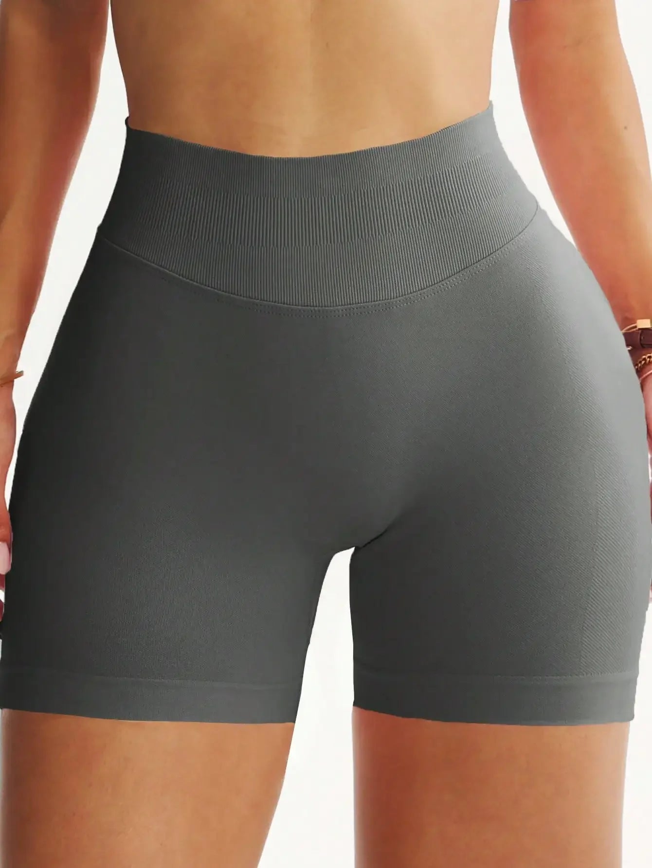 Womens Seamless Butt Lifting Sports Shorts For Gym Workout