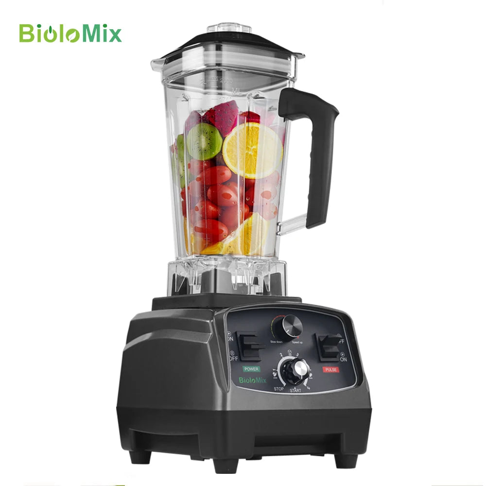 Biolomix Commercial Timer Blender With Tritan Mixing Jar