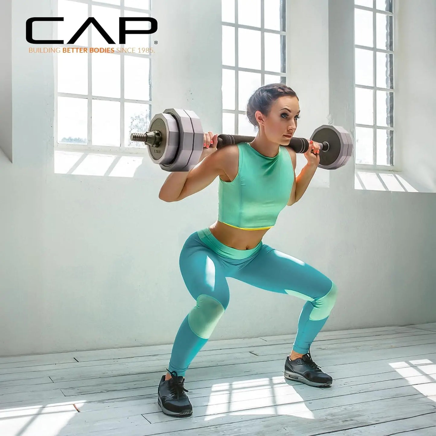 Barbell Multiuse Adjustable Weight Set For FullBody Workouts