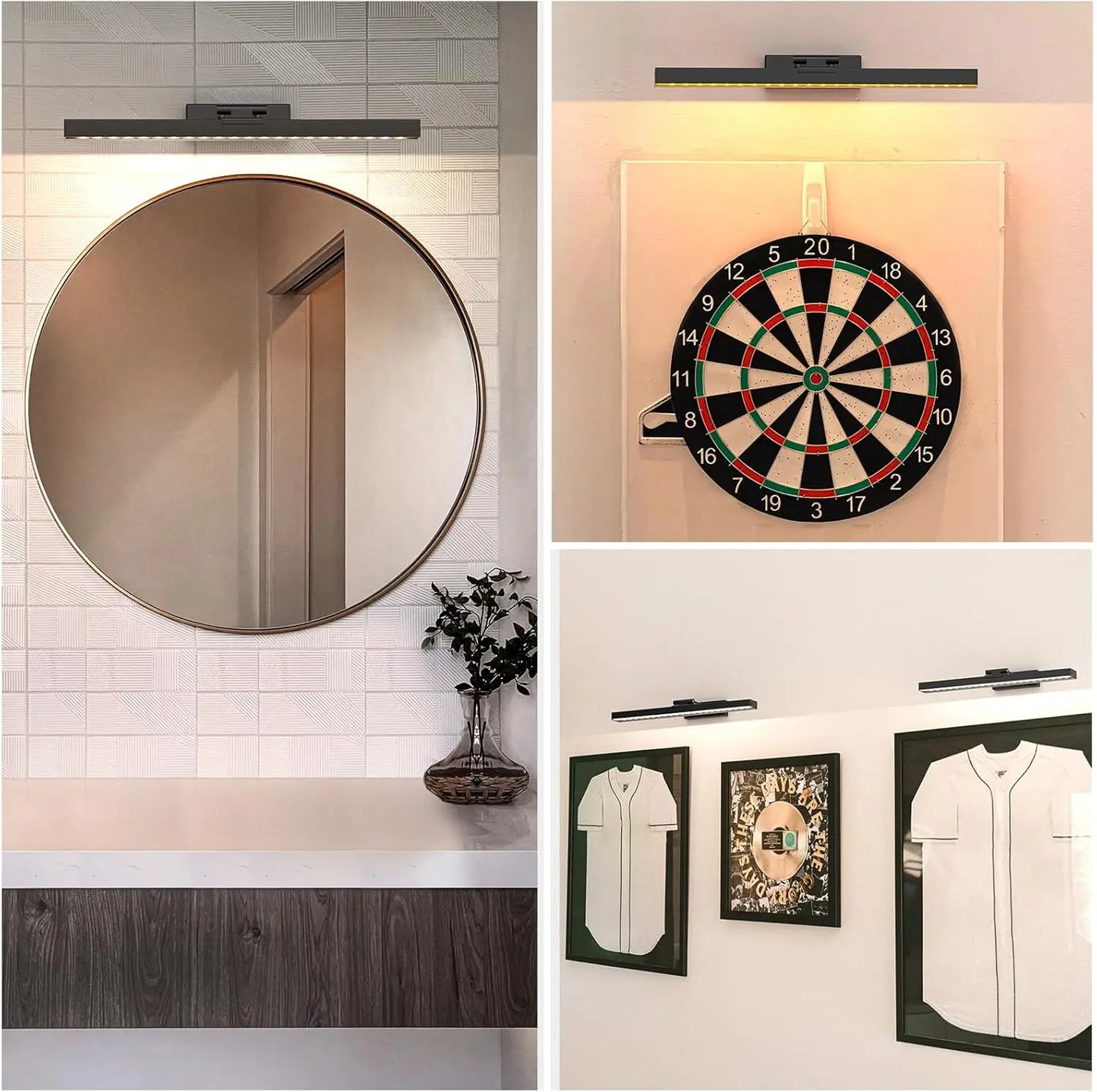 PRTILOUD Wireless Art Light Dimmable Battery Picture Light
