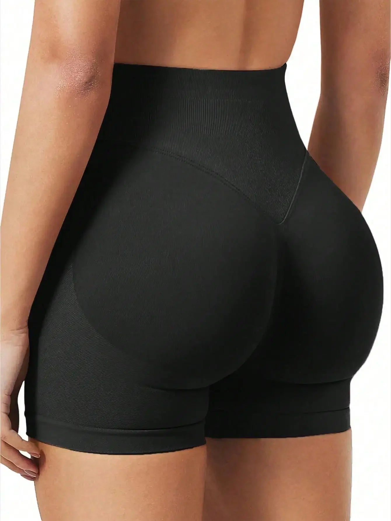 Womens Seamless Butt Lifting Sports Shorts For Gym Workout