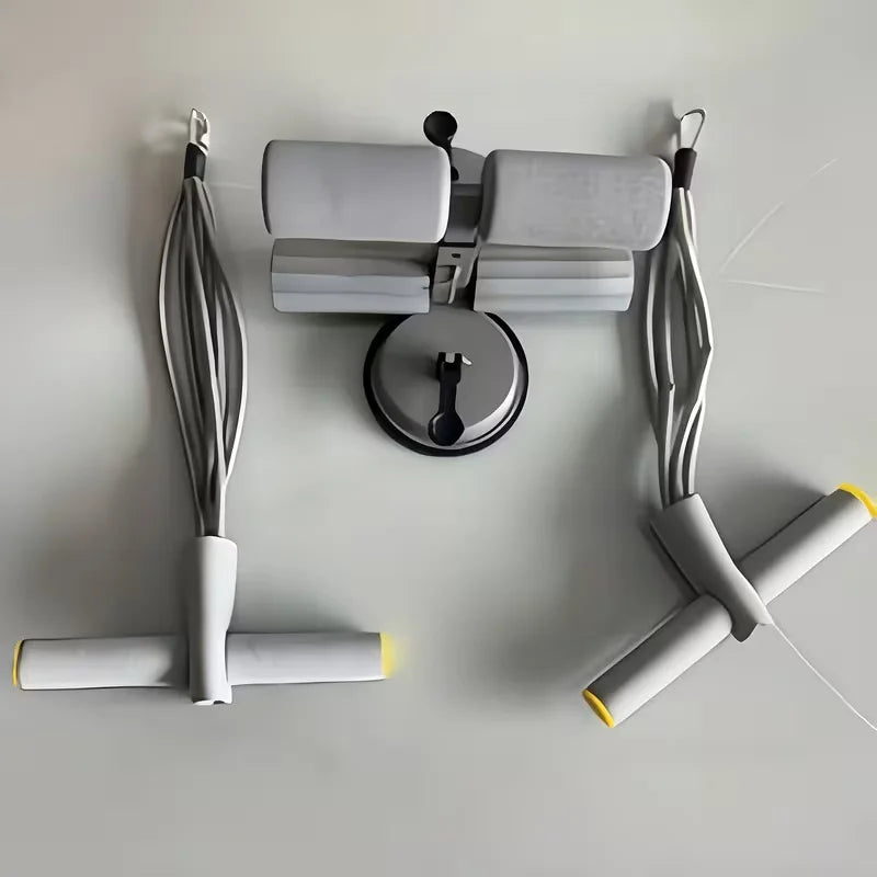 Sit Up Machine With Suction Cups And Resistance Bands