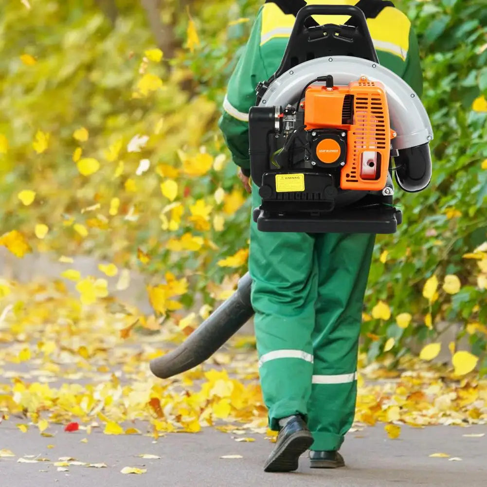63CC Gas Powered Leaf Blower For Efficient Garden Cleaning