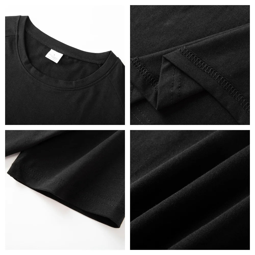 Plain Gym T Shirt Short Sleeve Cotton Fitness Tee Essential