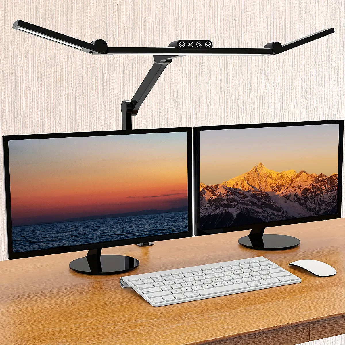 Aiopp Led Desk Lamp With Clamp Auto Dimming Architect Light
