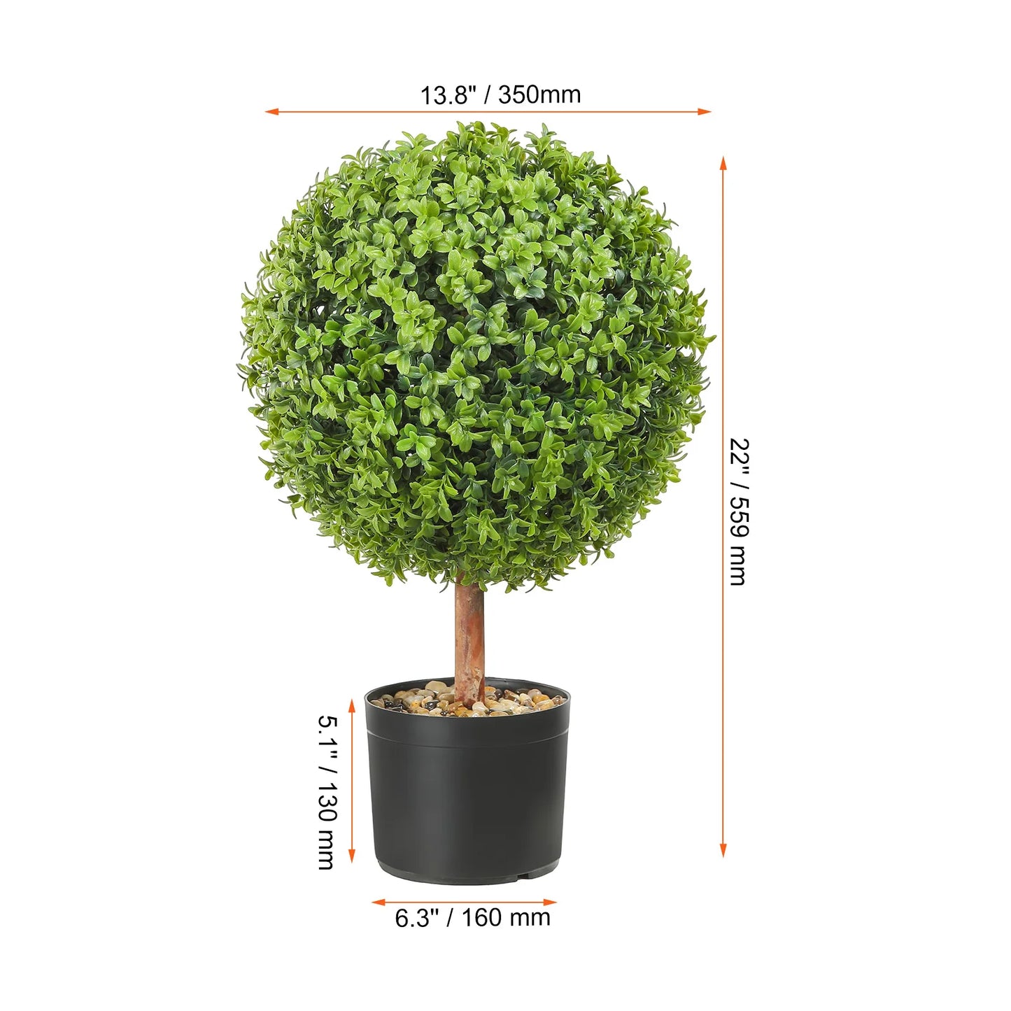 Artificial Boxwood Tower Topiary Spiral Plant For Garden Decoration