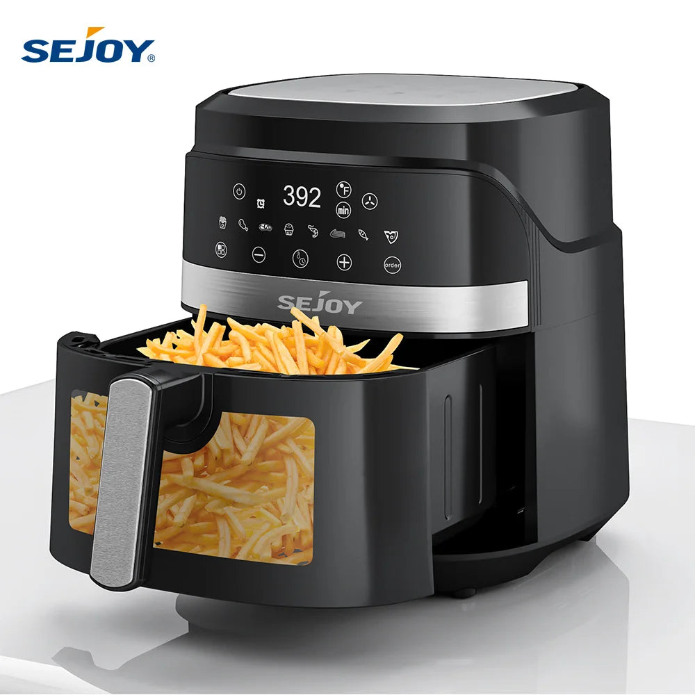 Sejoy Electric Air Fryer Oven With Versatile Cooking Functions