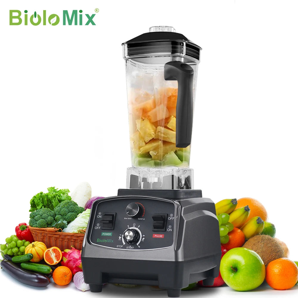 BioloMix Heavy Duty Commercial Grade Timer Blender Mixer Processor