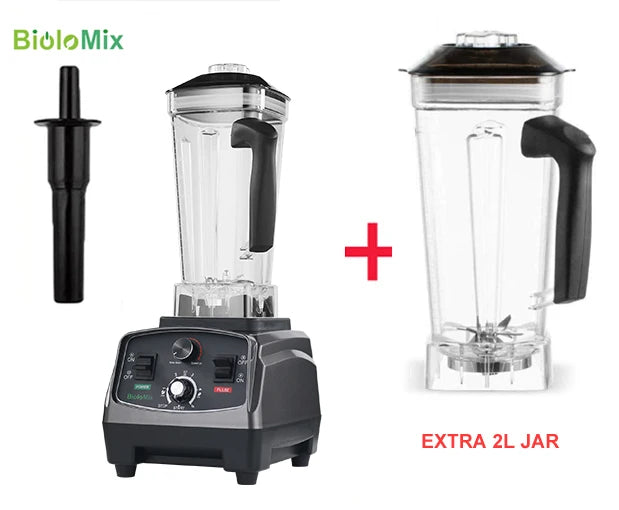 BioloMix Heavy Duty Commercial Grade Timer Blender Mixer Processor